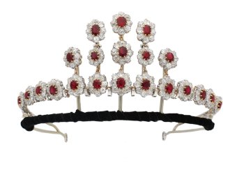 Burmese ruby diamond necklace tiara hatton garden