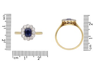 Edwardian sapphire and diamond ring, circa 1910 hatton garden