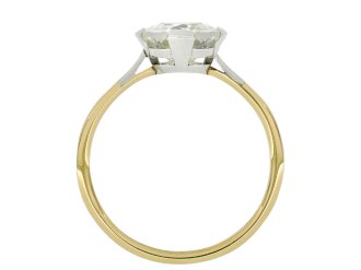 Edwardian diamond engagement ring berganza hatton garden