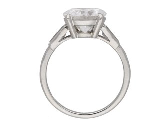 Cartier solitaire diamond engagement ring berganza hatton garden
