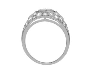 Boucheron Paris diamond cluster ring berganza hatton garden