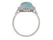 front antique diamond opal ring berganza hatton garden