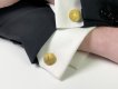 Cartier Mirage gold cufflinks berganza hatton garden