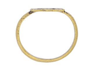 Byzantine betrothal ring, circa 7th 8th century AD. Hatton garden