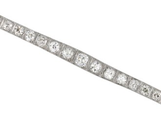 Rene Boivin diamond line bracelet, French hatton garden