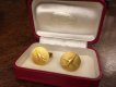Cartier Mirage gold cufflinks berganza hatton garden
