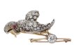 Antique diamond set 'Saint Esprit' brooch berganza hatton garden