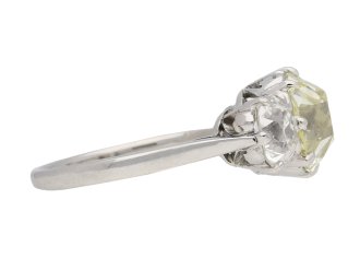 Edwardian diamond three stone ring berganza hatton garden