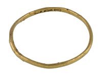 Georgian gold wedding ring, English, circa 1798.