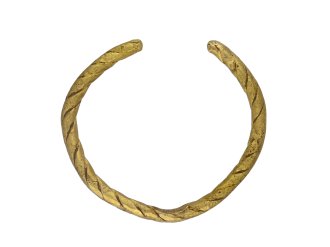 Viking gold penannular ring berganza hatton garden